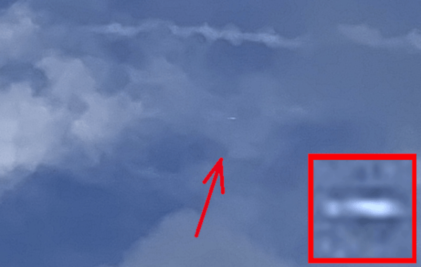 UFO Caught In Three Photo Traveling Through Storm Clouds